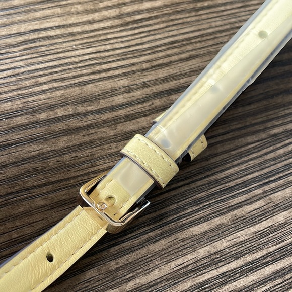 Kate Spade Butter Yellow Puffy Mini Top Handle Bag NWOT - Picture 4 of 6